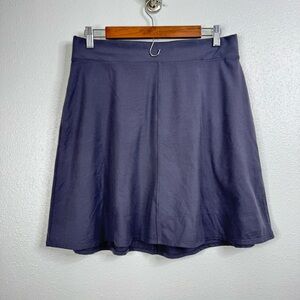 Toad&Co Gray Corsica Skirt Size Medium